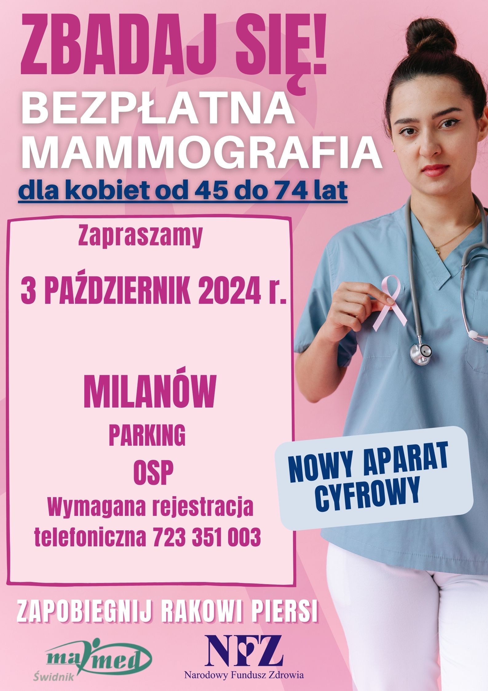 Bezpłatna Mammografia 