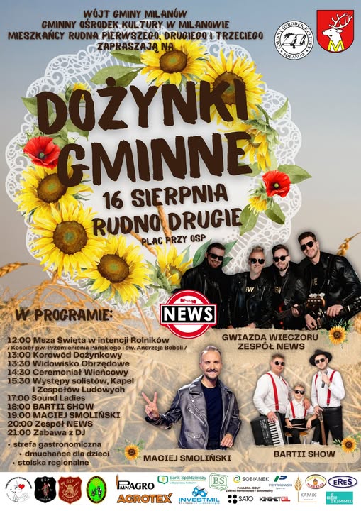Dożynki Gminne 2026 w Rudnie Drugim