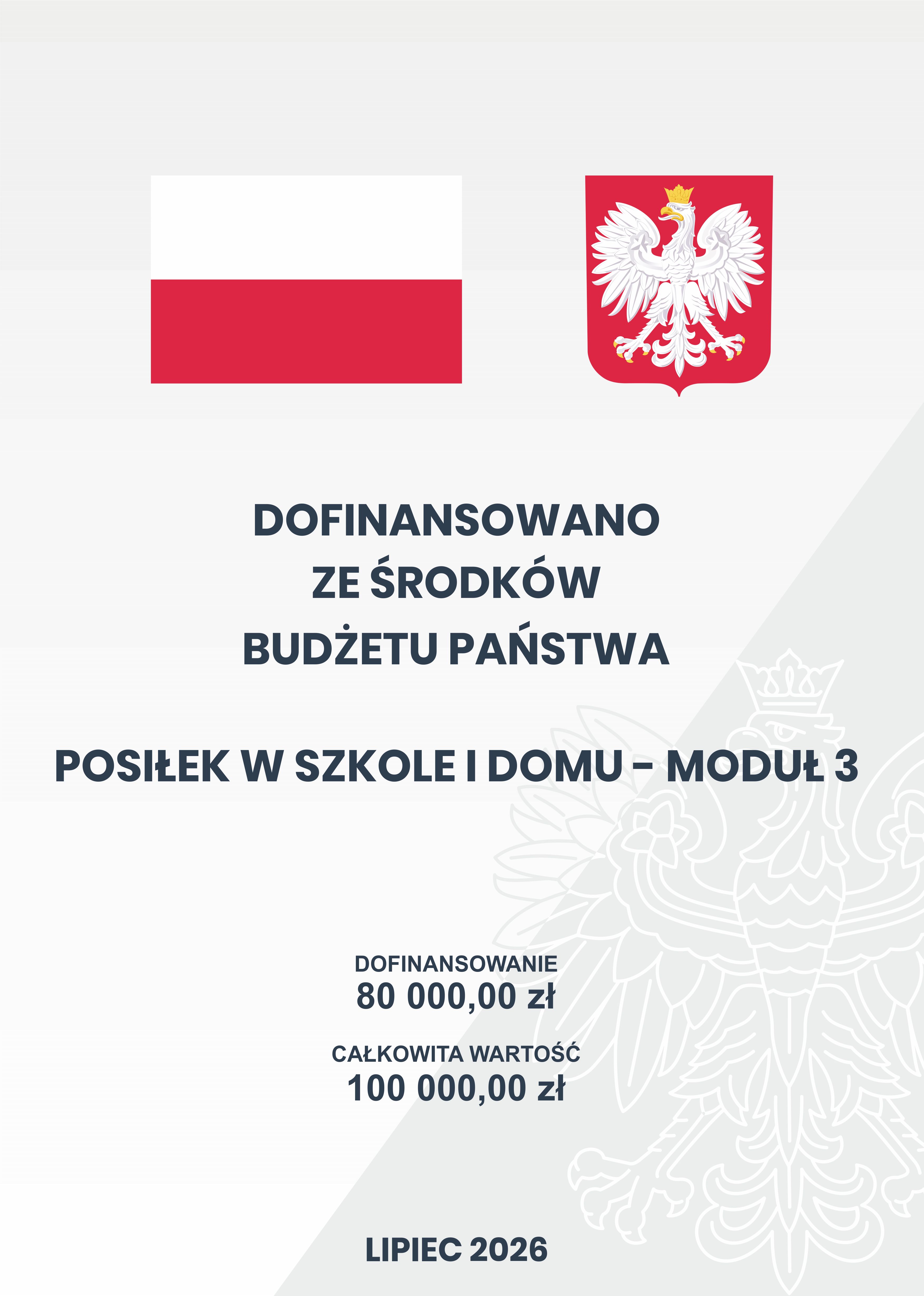 Gmina pozyskała dofinansowanie na doposażenie stołówki szkolnej