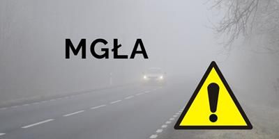 Ostrzeżenie meteorologiczne – MGŁA